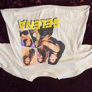 Selena cropped tee